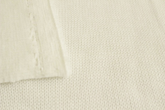 JCダブルフェイスニット　ソフィー　ホワイト